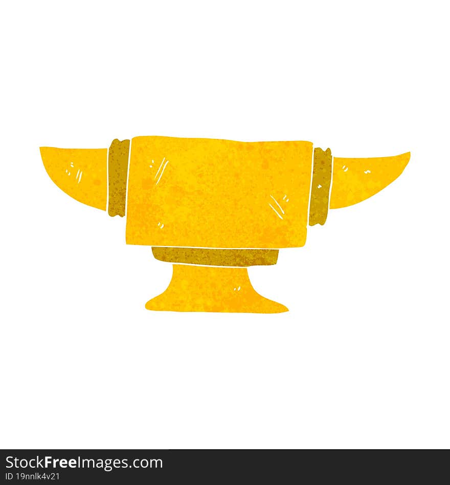 cartoon blacksmith anvil