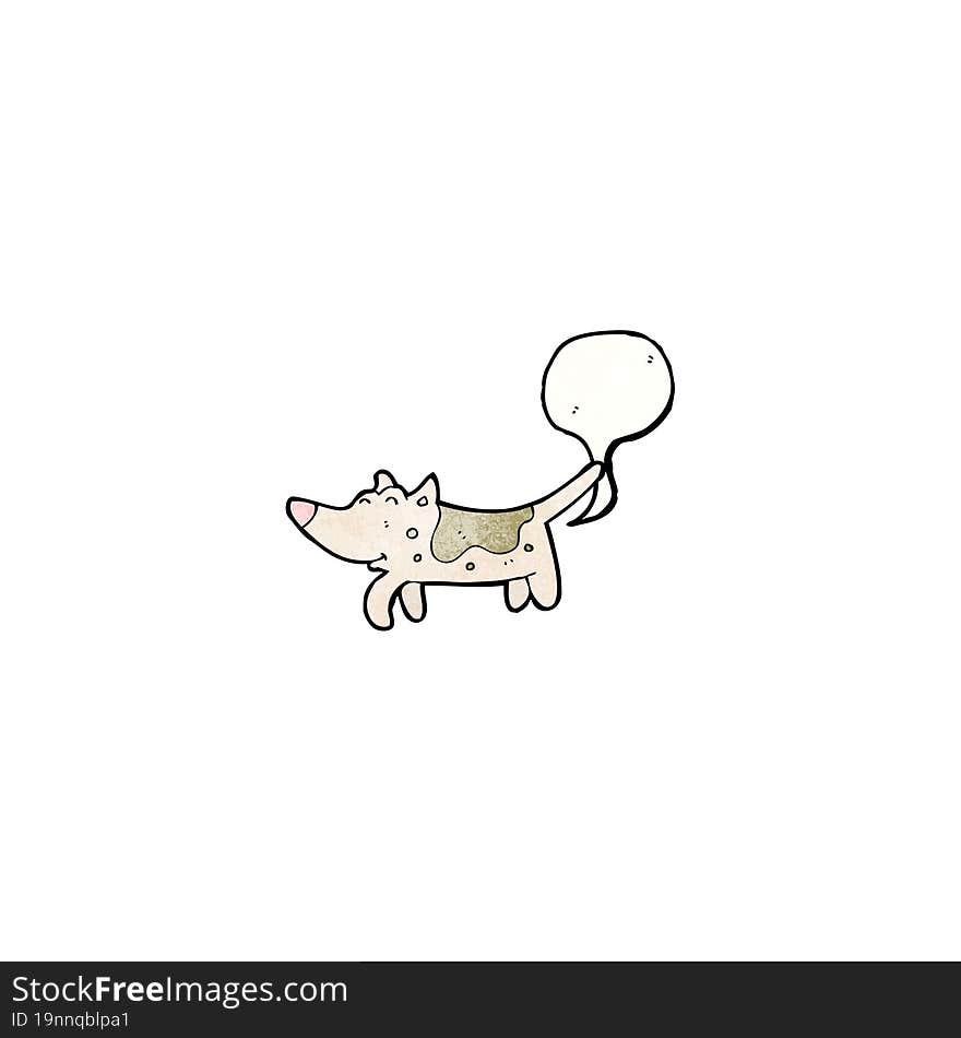 farting dog cartoon