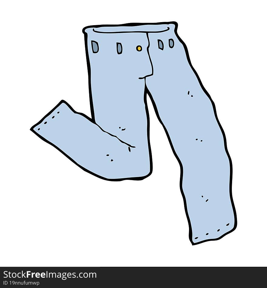 cartoon jeans