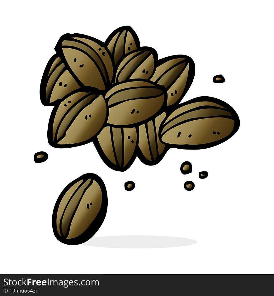 Cartoon Coffee Beans