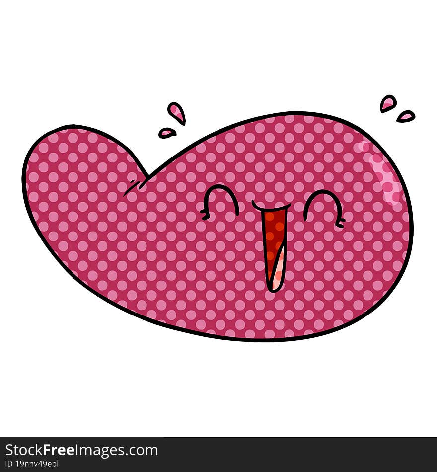 cartoon gall bladder. cartoon gall bladder