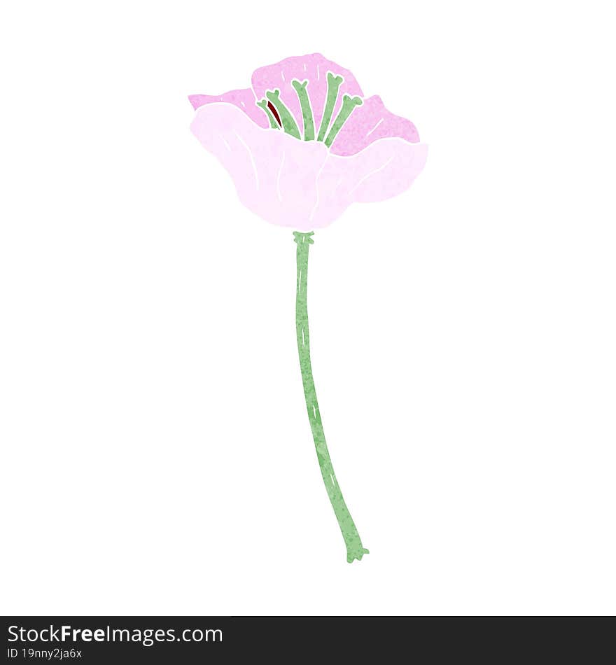 Cartoon Flower