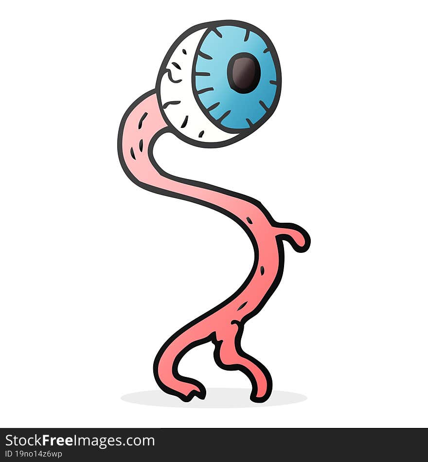 Gross Cartoon Eyeball