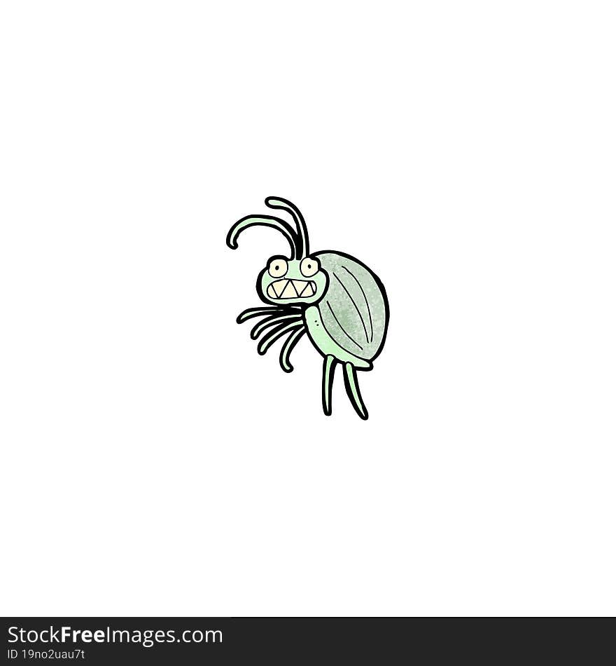 cartoon bug