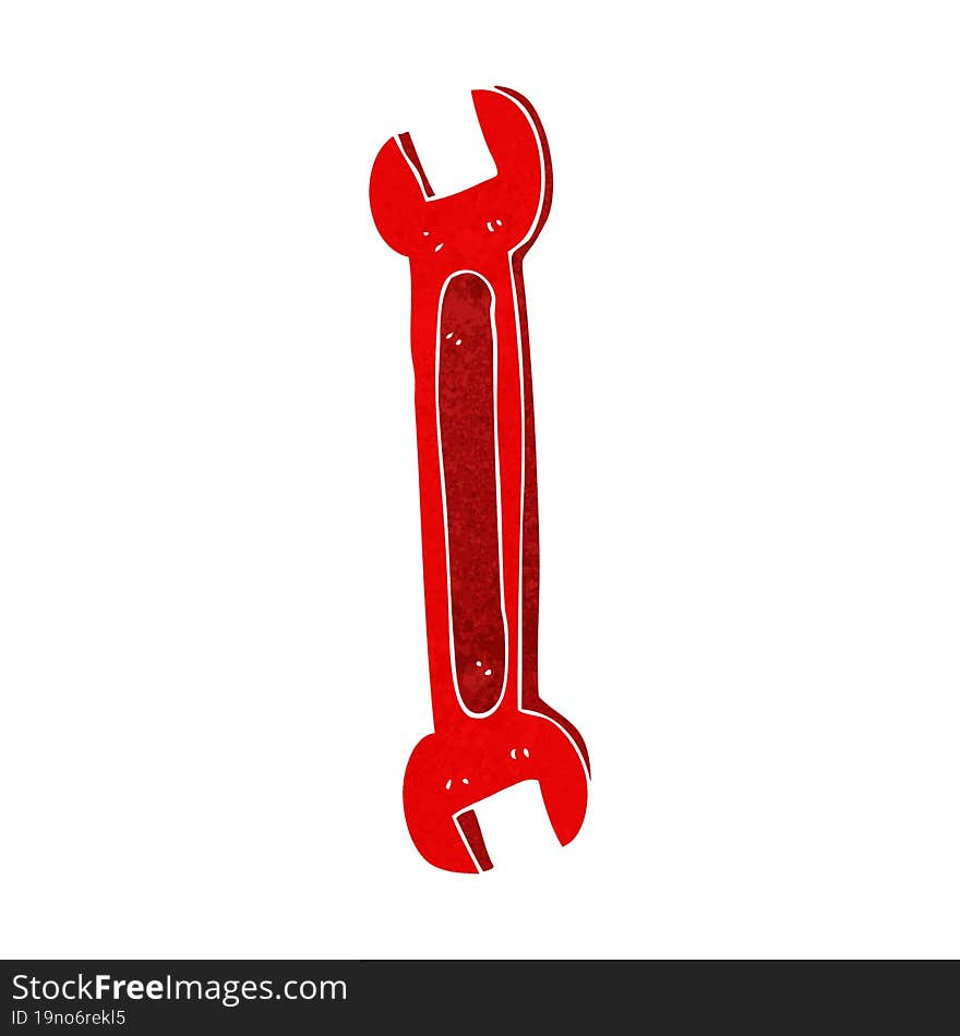 cartoon spanner