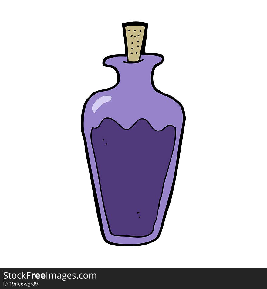 cartoon potion