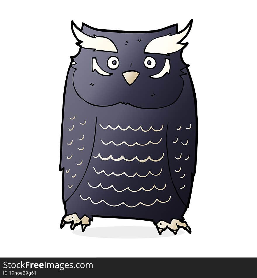 Cartoon Owl