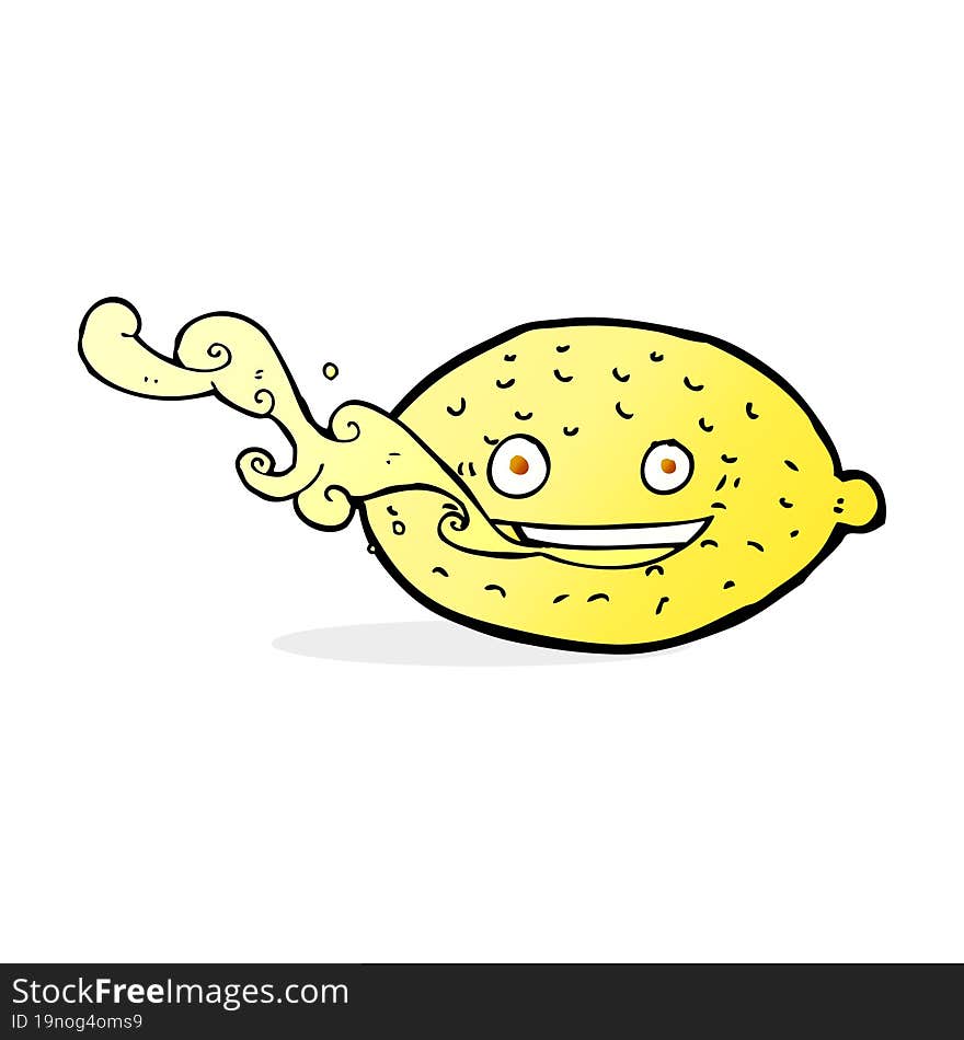 Cartoon Lemon