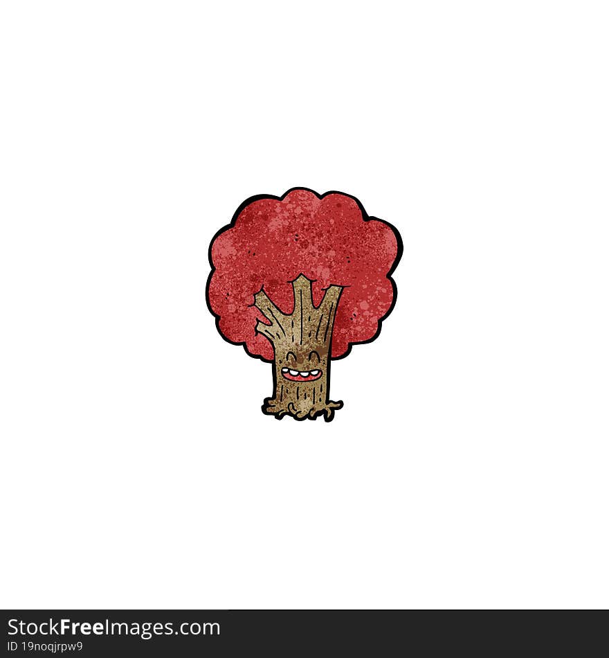 tree cartoon character