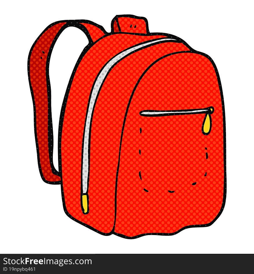 Cartoon Rucksack