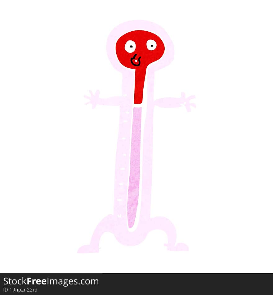 Cartoon Thermometer