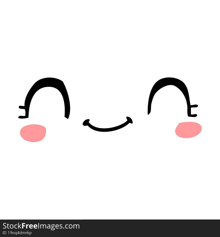 Cute Cartoon Face