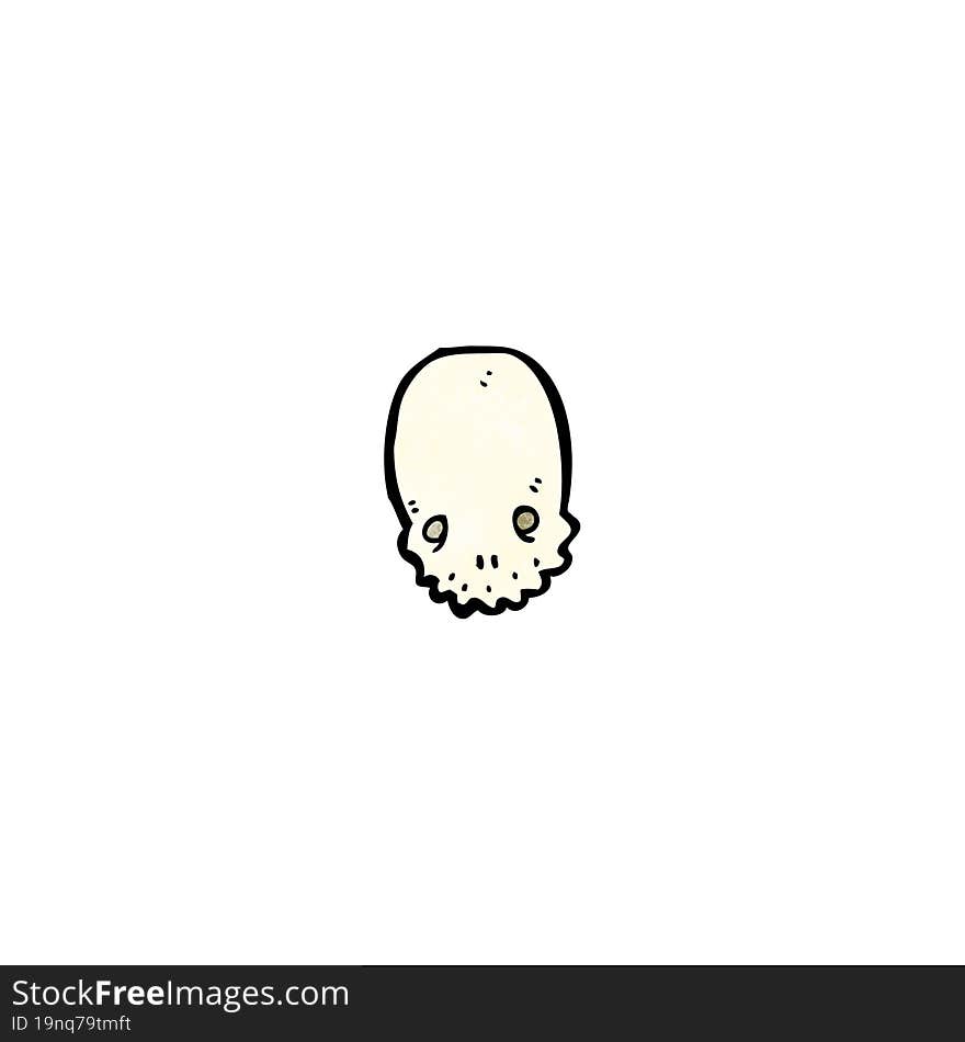 Cartoon Skull Symbol