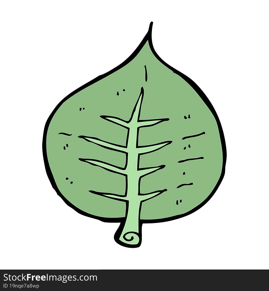 Cartoon Leaf