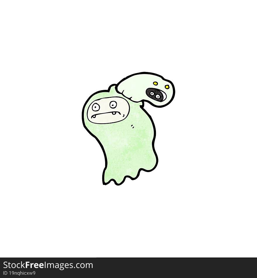 funny spooky ghost cartoon