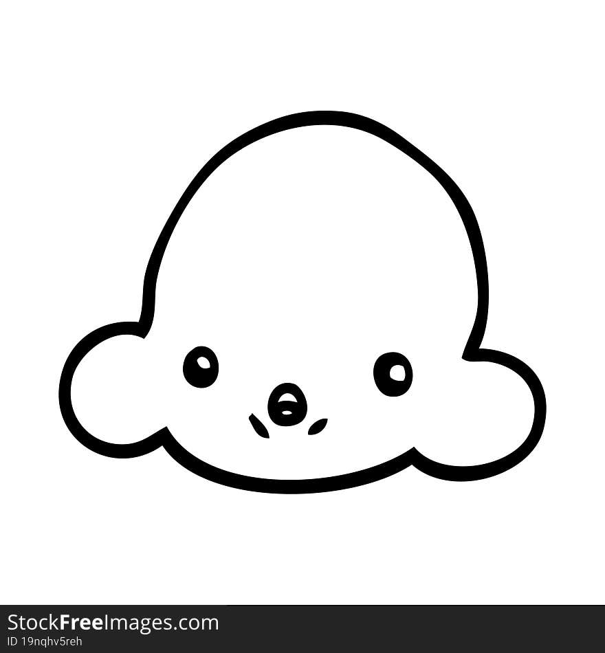 cartoon cloud