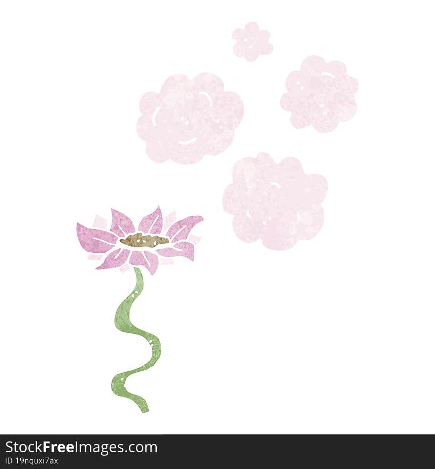 cartoon flower