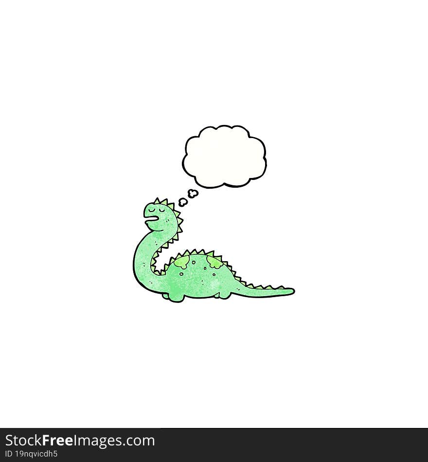 friendly dinosaur cartoon