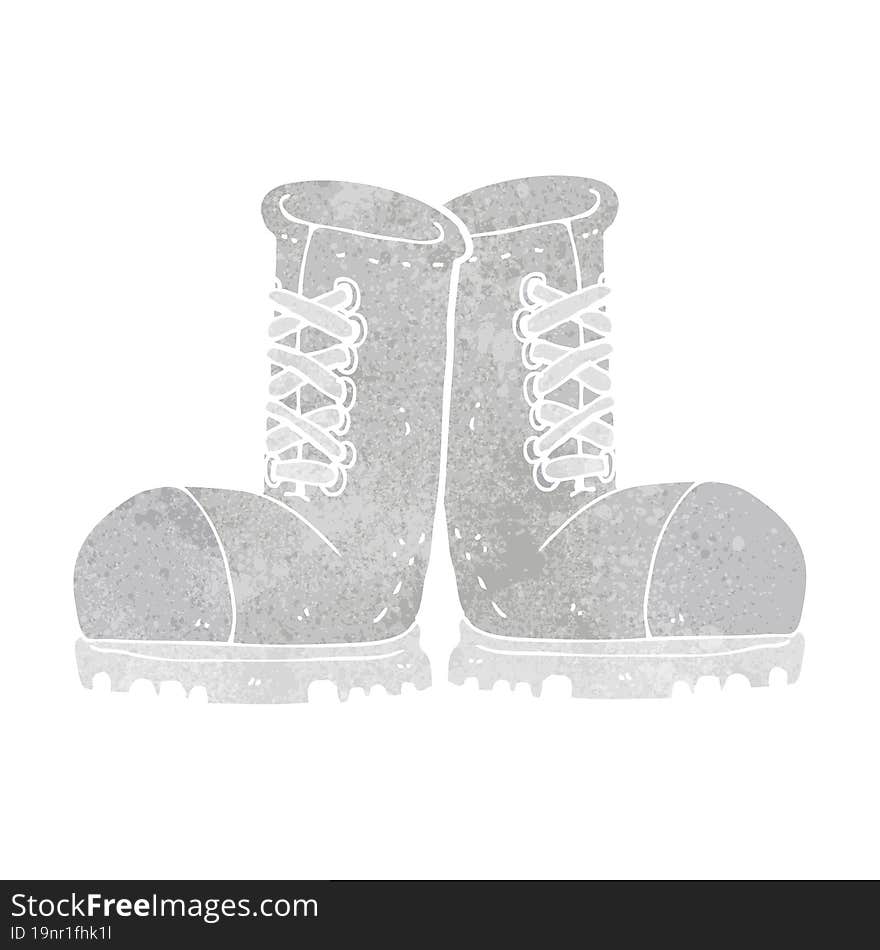 cartoon steel toe cap boots