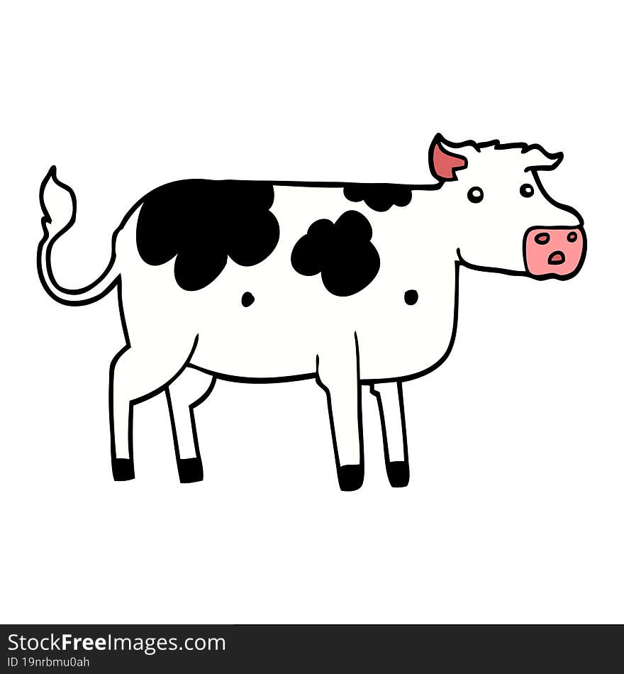 cartoon cow