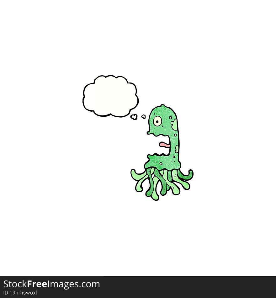 crazy jellyfish cartoon