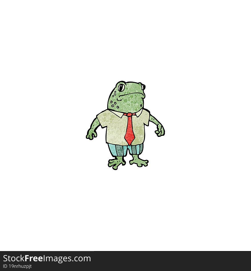 Cartoon Frog Boss