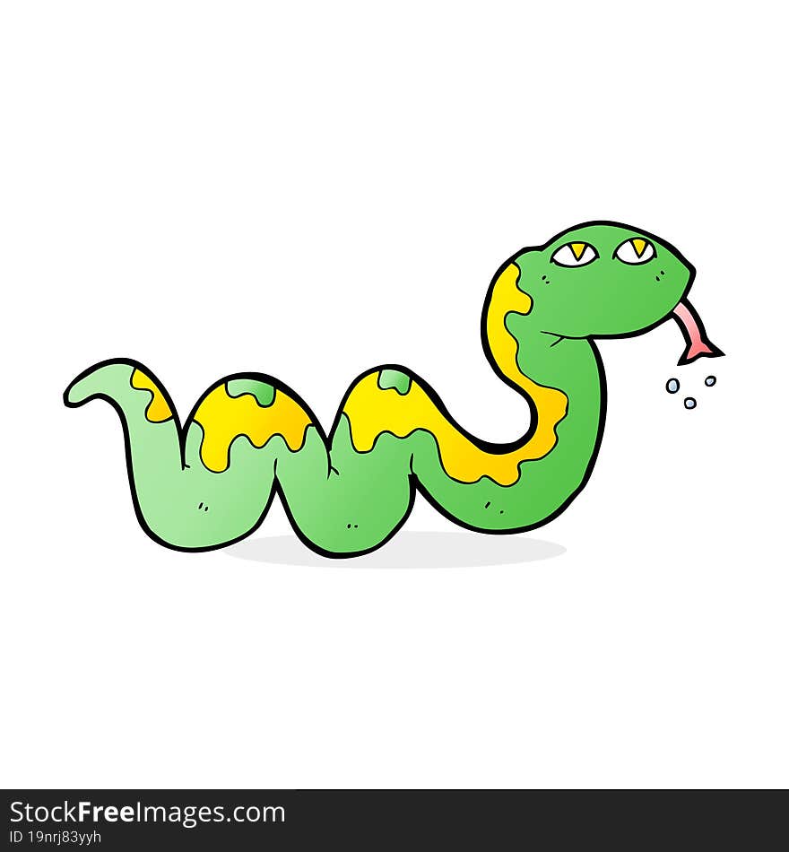 cartoon snake