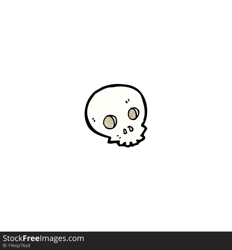 cartoon skull symbol