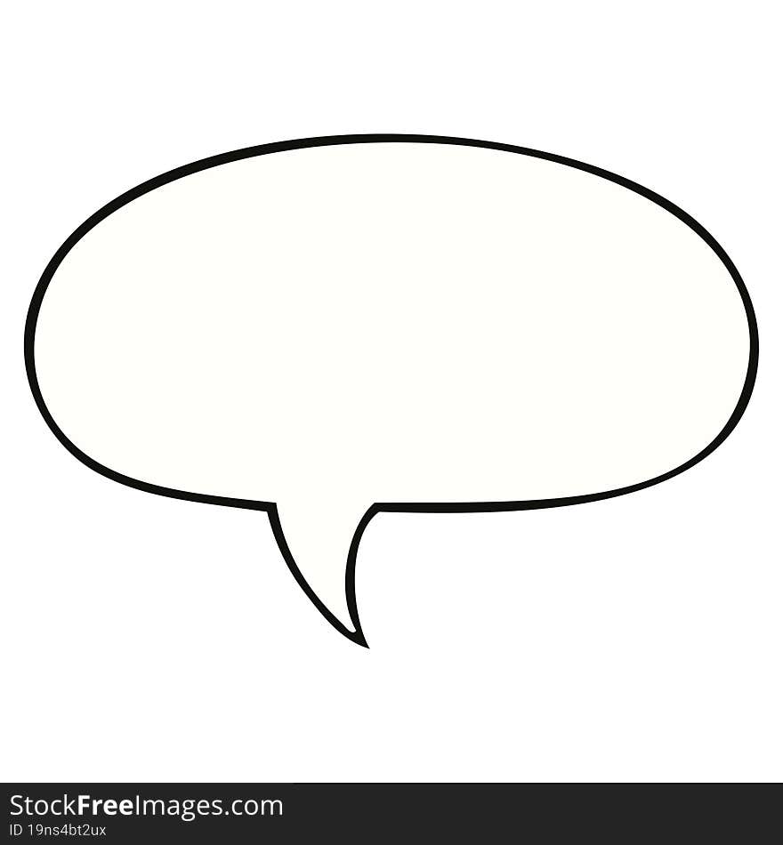 cartoon speech bubble and speech bubble