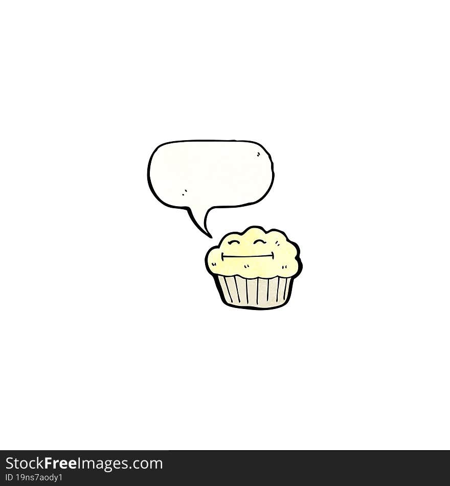 cartoon cupcake