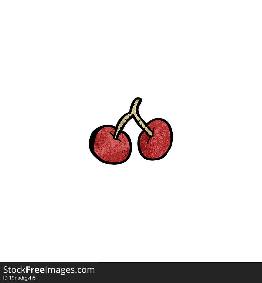 cartoon cherries