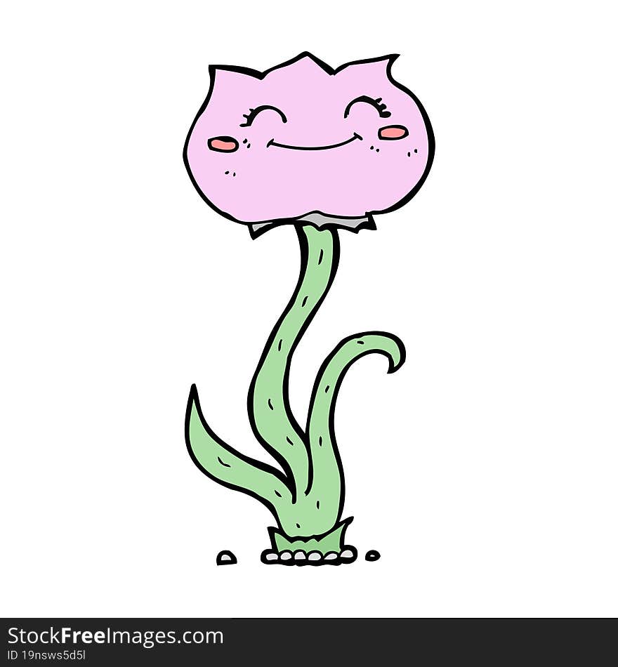 cartoon flower