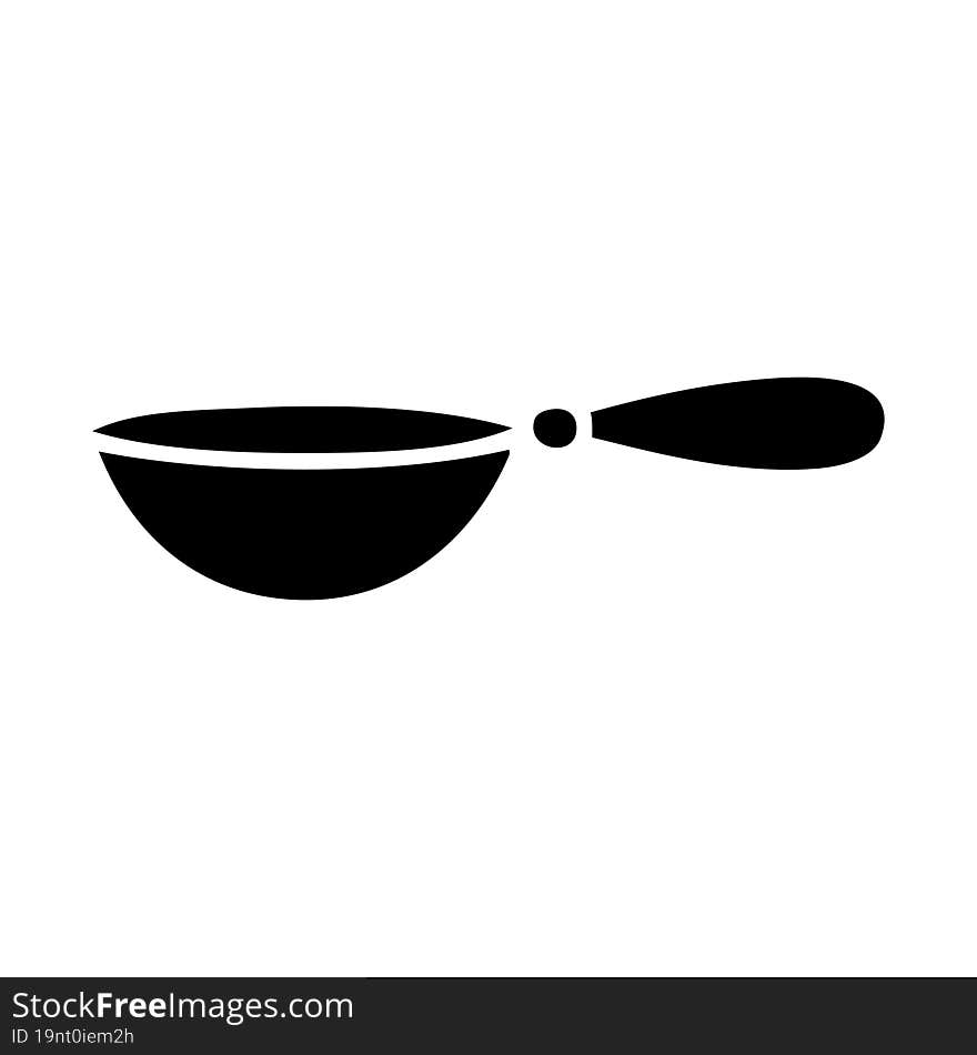 Flat Symbol Measuring Spoon