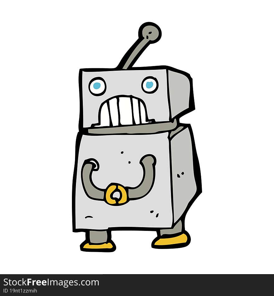 Cartoon Robot