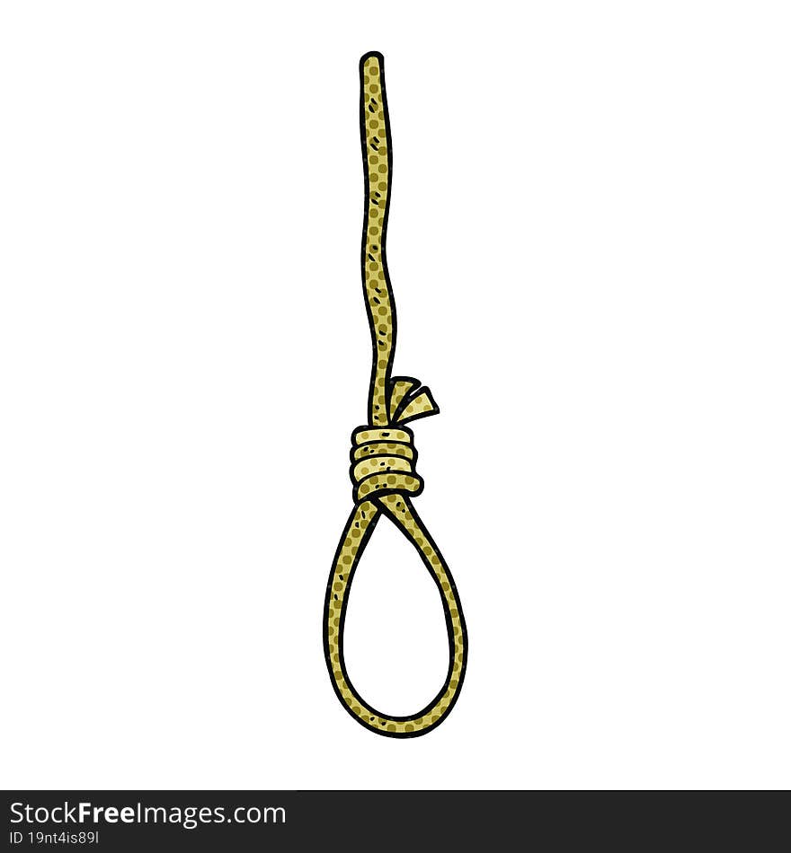 Cartoon Hangman S Noose