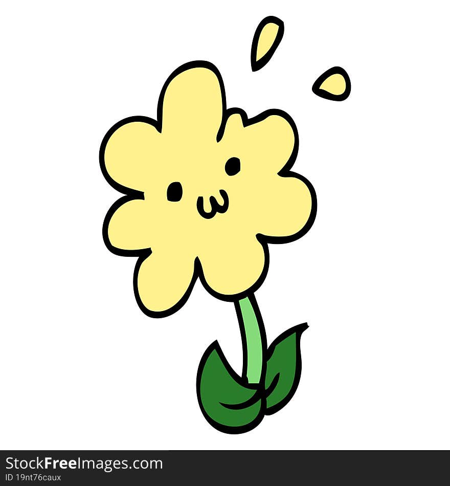 cartoon flower