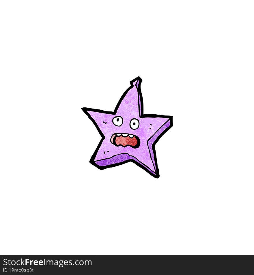 cartoon star