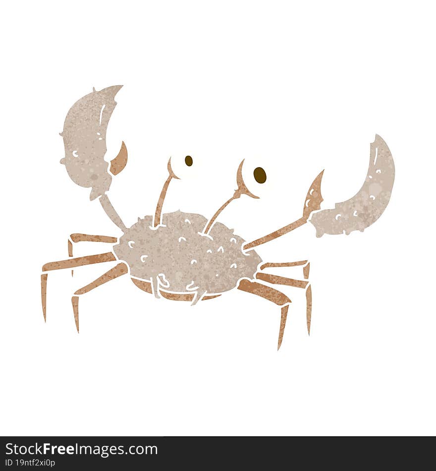 Cartoon Crab