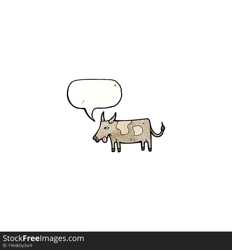 cartoon cow