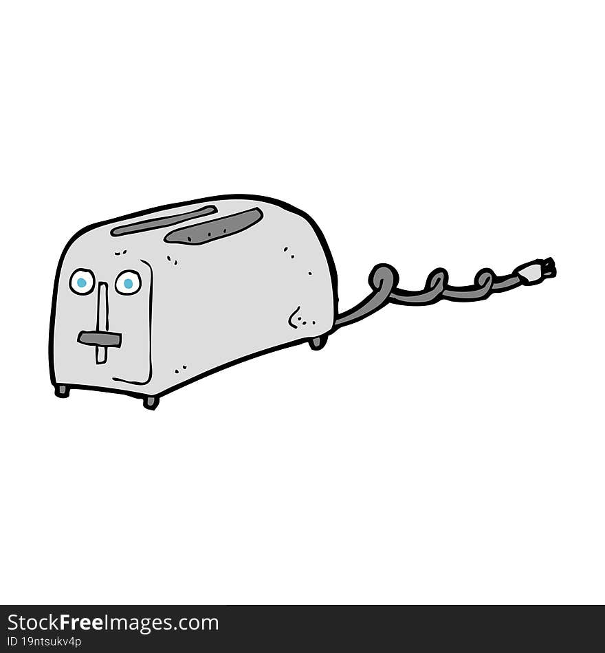 Cartoon Toaster