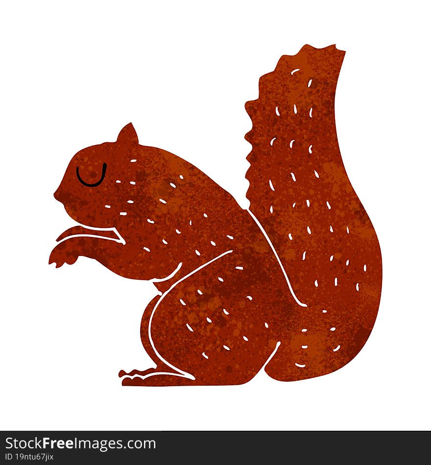 Cartoon Squirrel