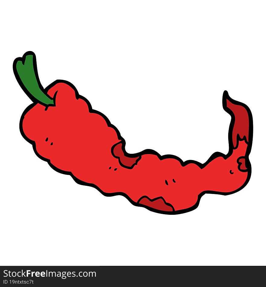 Cartoon Chili Pepper