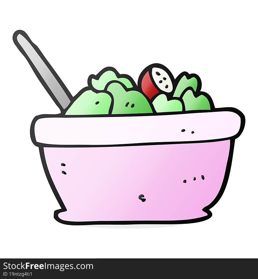 Cartoon Salad