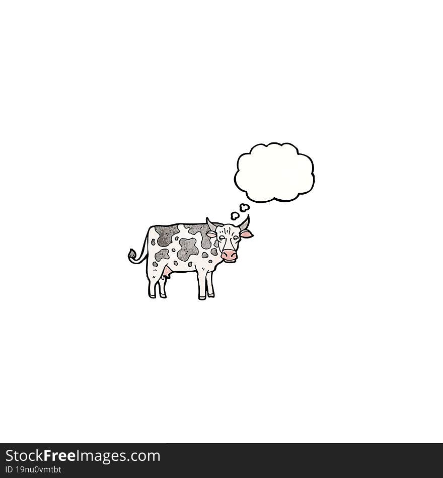 cartoon cow