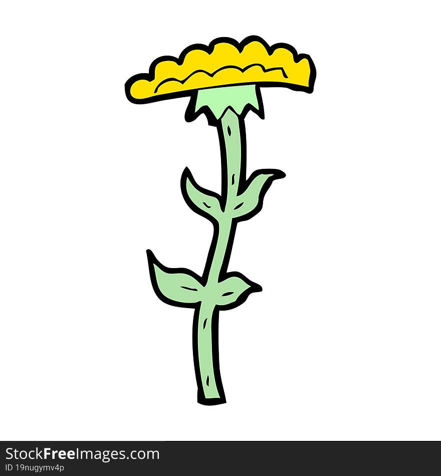 cartoon flower