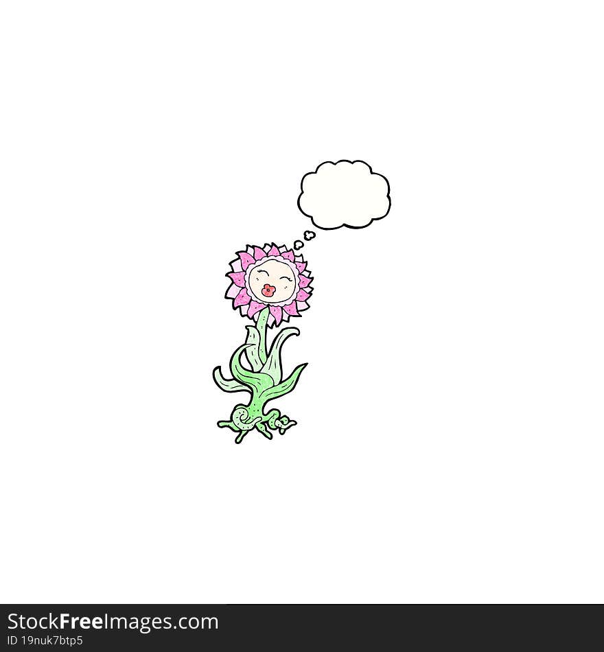 cartoon prettty flower