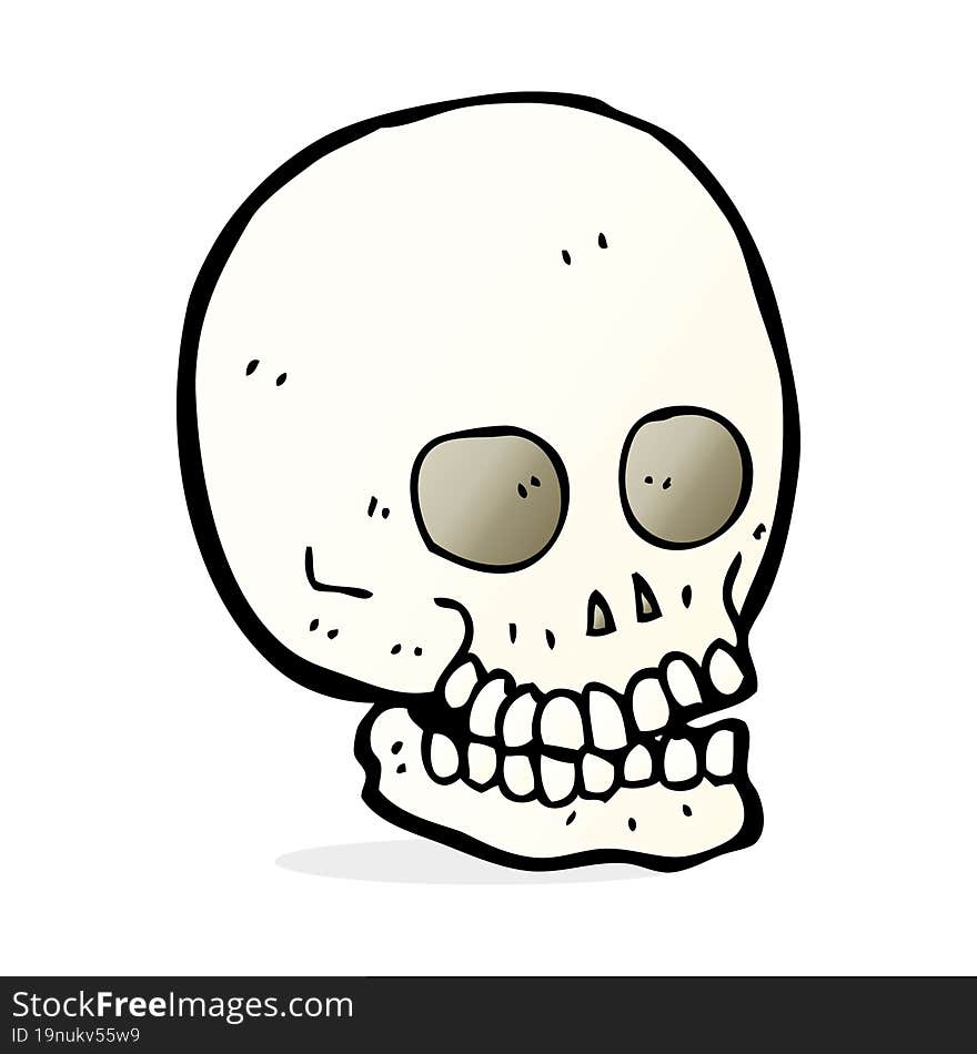 Cartoon Skull