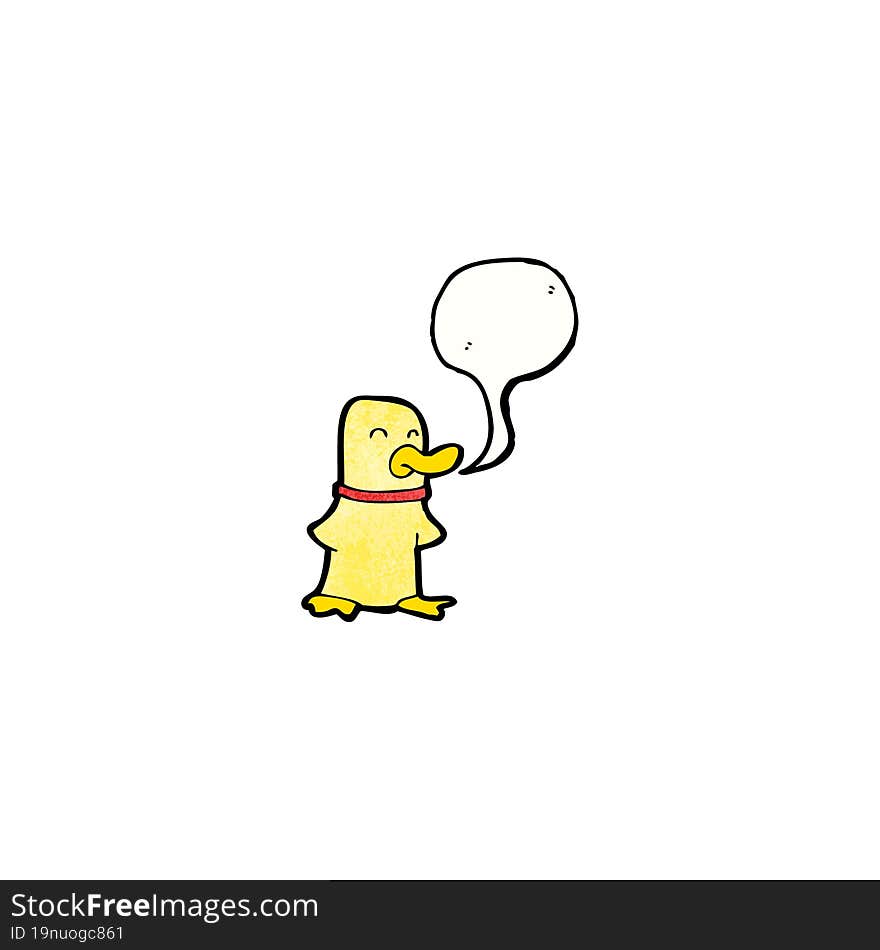 cartoon duck