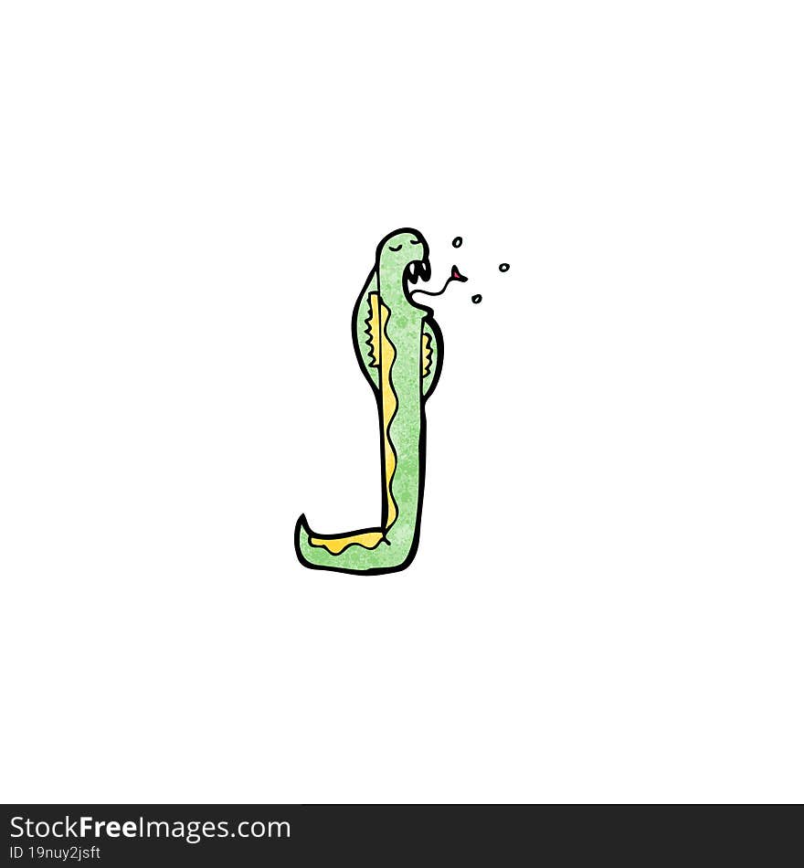 cartoon snake