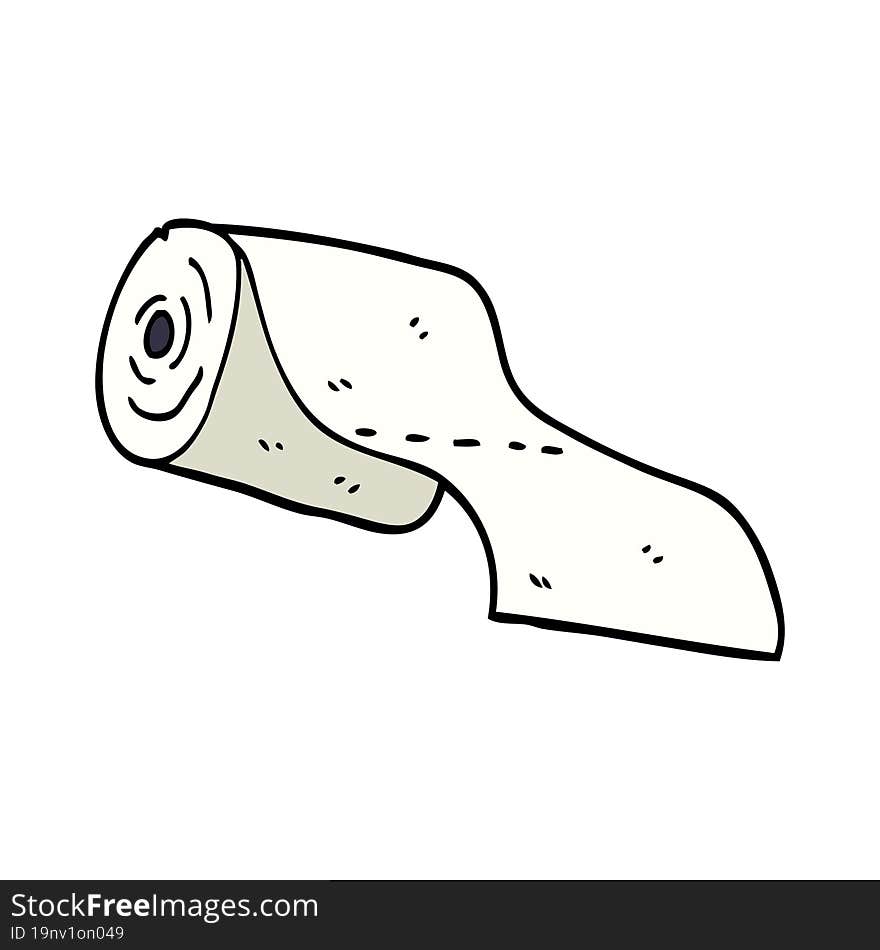 Cartoon Doodle Toilet Roll